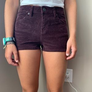 VOLCOM / corduroy shorts